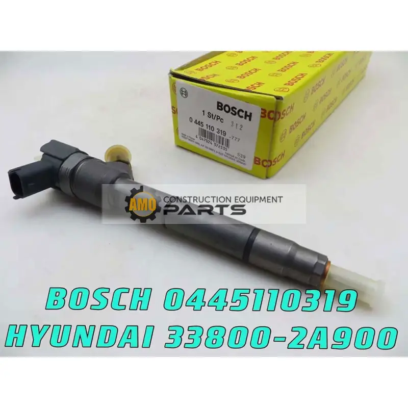 0445110319-1 0445110319 BOSCH COMMON RAIL INJECTOR FOR Hyundai KIA 33800-2A900 - Image 1