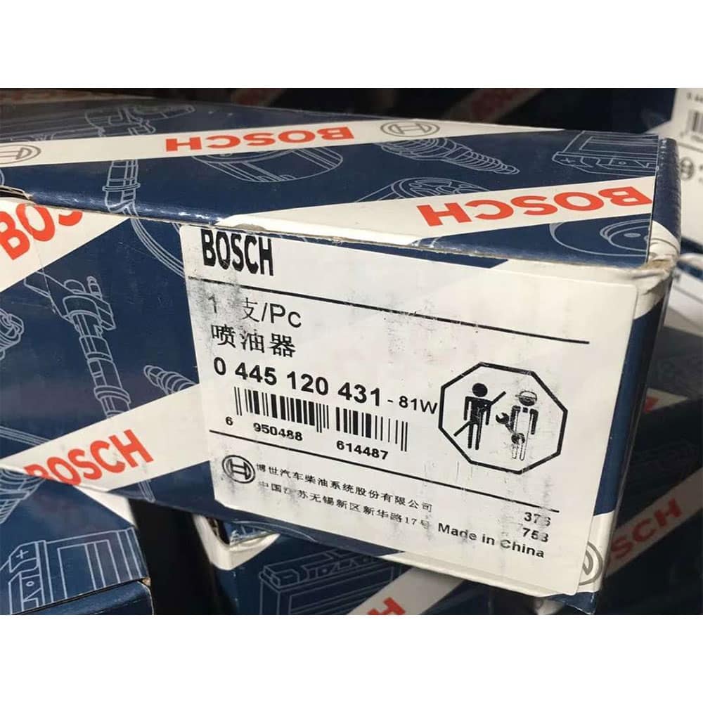 0445120431 BOSCH CR DIESEL FUEL INJECTOR FOR YUCHAI