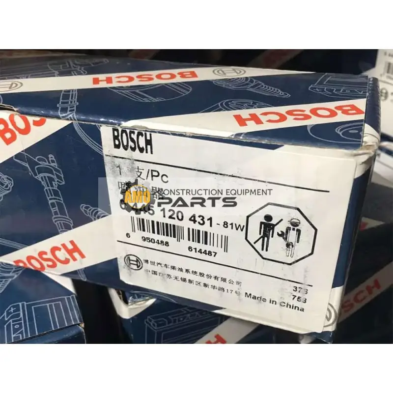 0445120431 0445120431 BOSCH CR DIESEL FUEL INJECTOR FOR YUCHAI