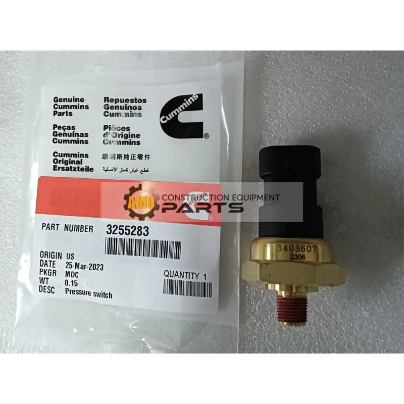3255283 K19 QSK19 K38 KTA38 K50 KTA50-G diesel engine parts switch pressure 3408619 2897696 3255283 for Cummins