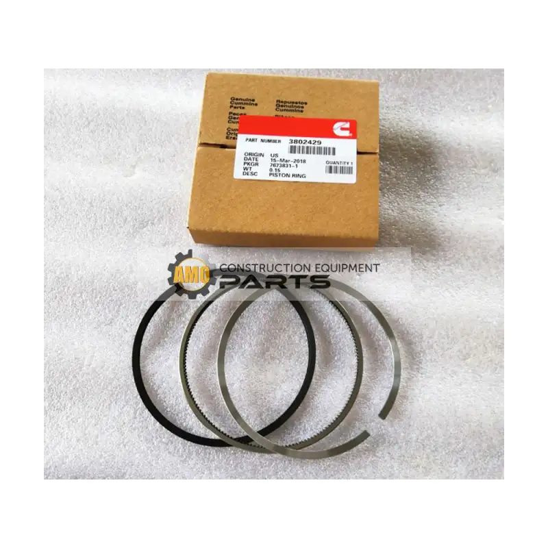 3802429-piston-ring 6D114 6CT 6CT8.3 Cylinder Liner Piston Kit 3948095 3917707 3802429 For Cummins Komatsu Engine Repair Overhaul kit