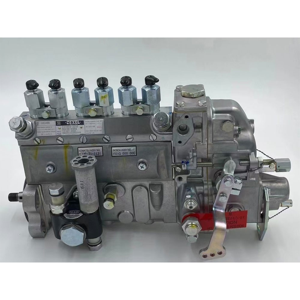 6D102 6BT5.9 engine fuel injection pump 101609-3330 101062-9310 3863499 4063845 6735-71-1450 6738-71-1530 for Komatsu Excavator PC200-6