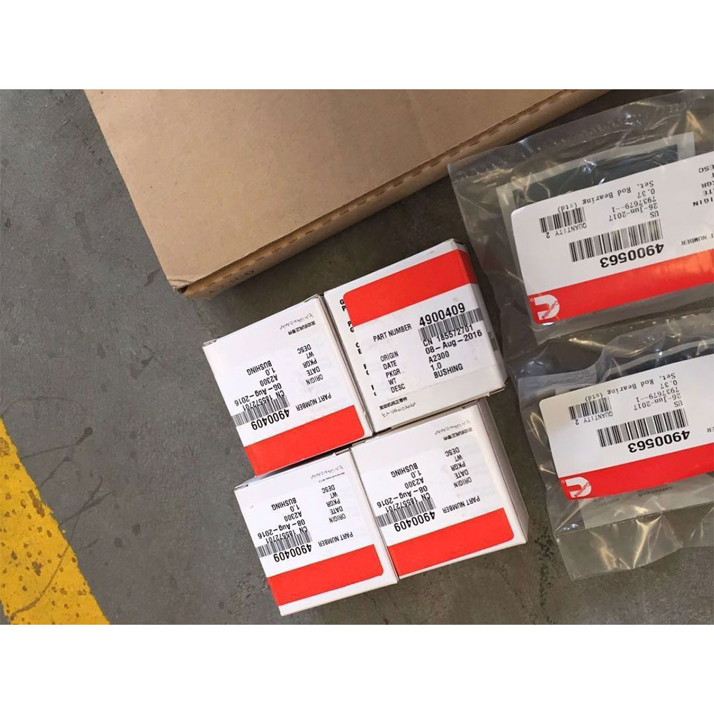 A2300 Diesel Engine Gasket kit 4900956 Crankshaft bearings 4900232 Connecting rod bearings 4900410 Thrust Bearings 4900235 4900408 4900409 for Cummins