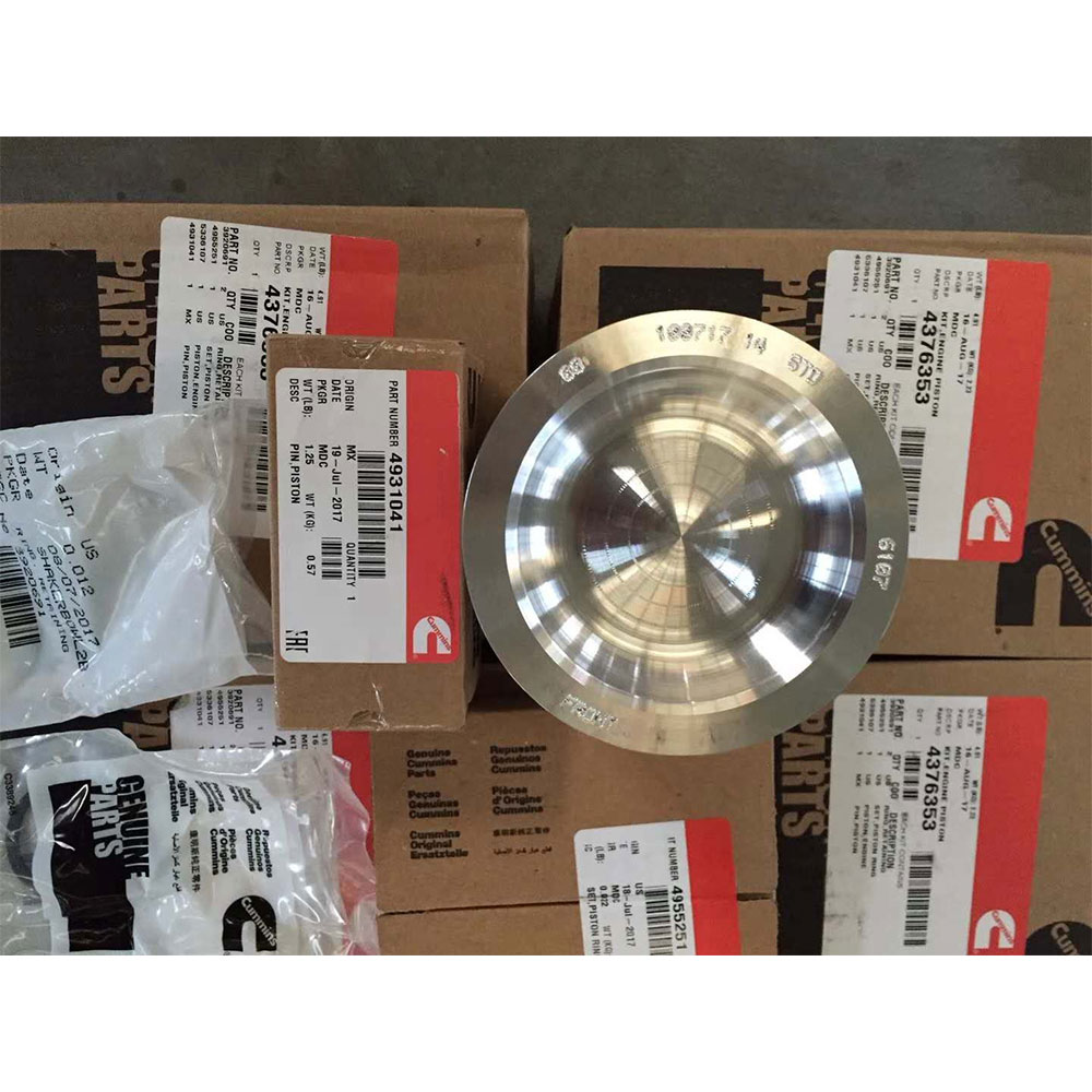 QSB 6BT 4955365 4955520 4376347 Engine Piston Kit Pin Retaining Ring And Piston Ring Kit 5259407 4955366 3920691 4931041 for Cummins parts