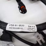 Original New Wiring Harness 6754-81-9520 for Komatsu SAA6D107E-1L Engine WA380Z-6 PC200-8M0 - Image 5