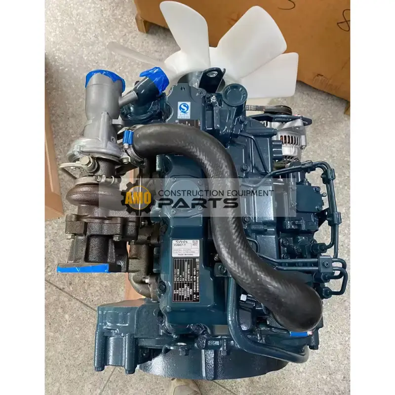 Kubota-Engine-V2607T1 Engine Assembly for Kubota Engine V2607T Hitachi Excavator