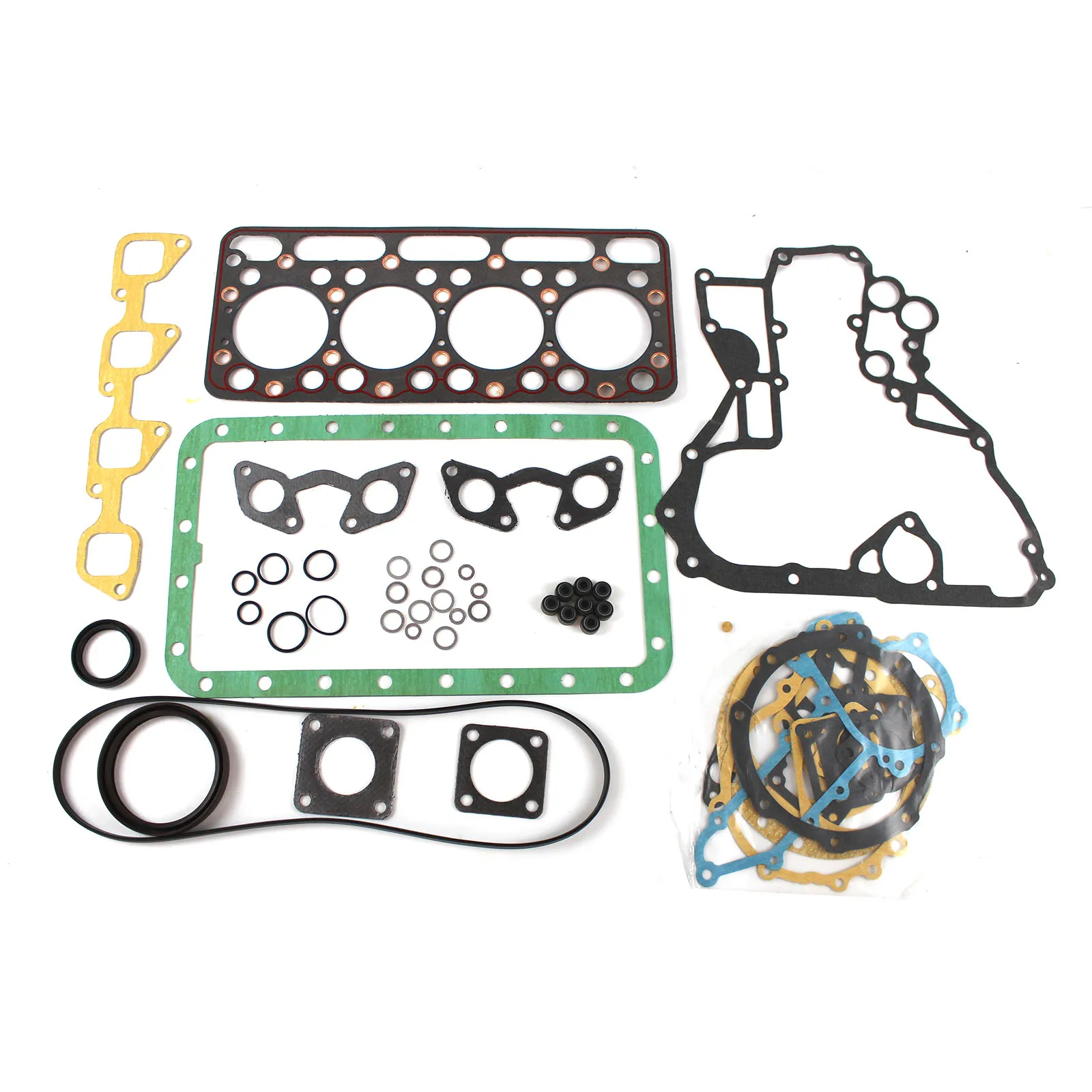 Kit Guarnizioni Motore Kubota V1702-DI / V1702 / V1701 / V1702B, Ricambio Revisione Per Escavatore 645/733/743 E Trattori L2850F/L355