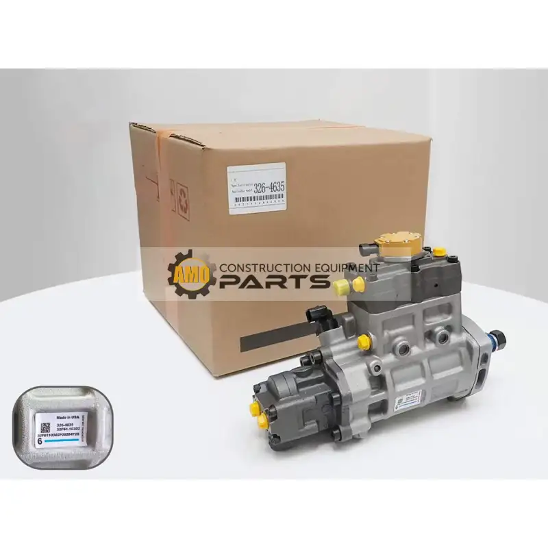 【新品‼️】326power H100-36K ID65 C6.4 engine 326-4635 10R-7662 fuel injection pump for Cat 320D