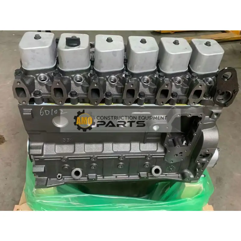 6D102 engine long block 6bt5.9 engine cylinder block cylinder head for ...