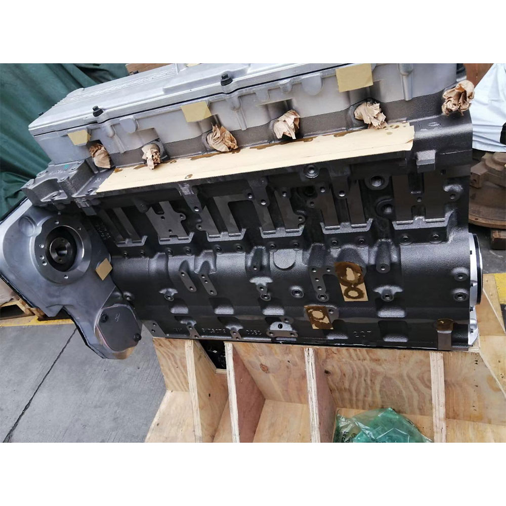 QSC8.3 engine long cylinder block 6D114E-3 base engine for Cummins and ...