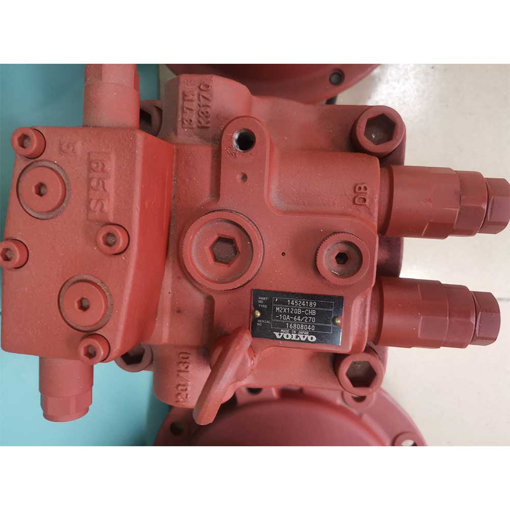 EC210B swing motor 14524189 Kawasaki slewing motor M2X120B