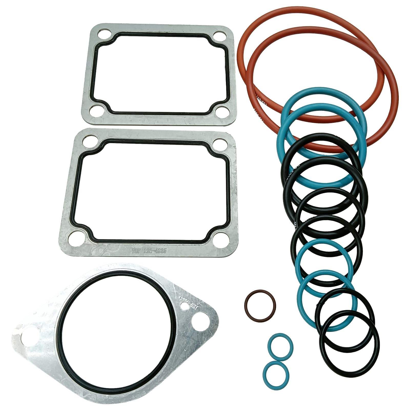 189-1814 Oil Cooler Gasket Kit for Caterpillar CAT Engine 3406C 3406E C ...