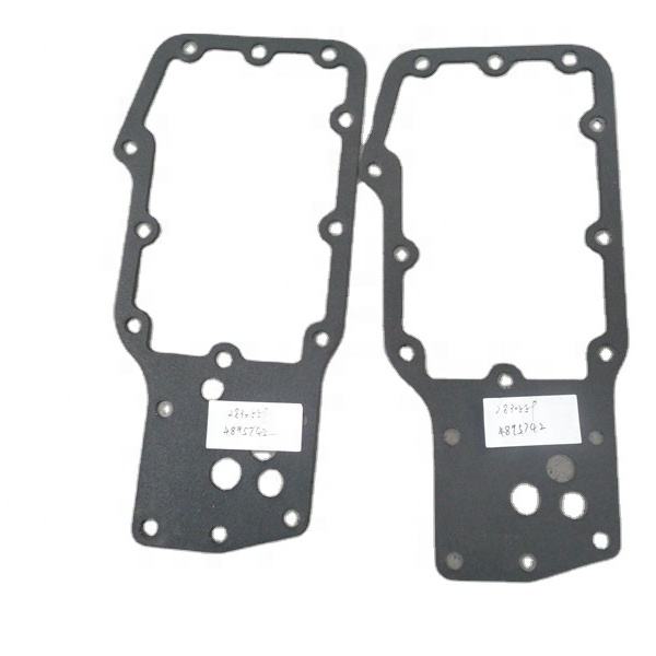 2830559 3864458 Oil Cooler Cover Filter Head Gasket Set for Hyundai Excavator R290LC-7A