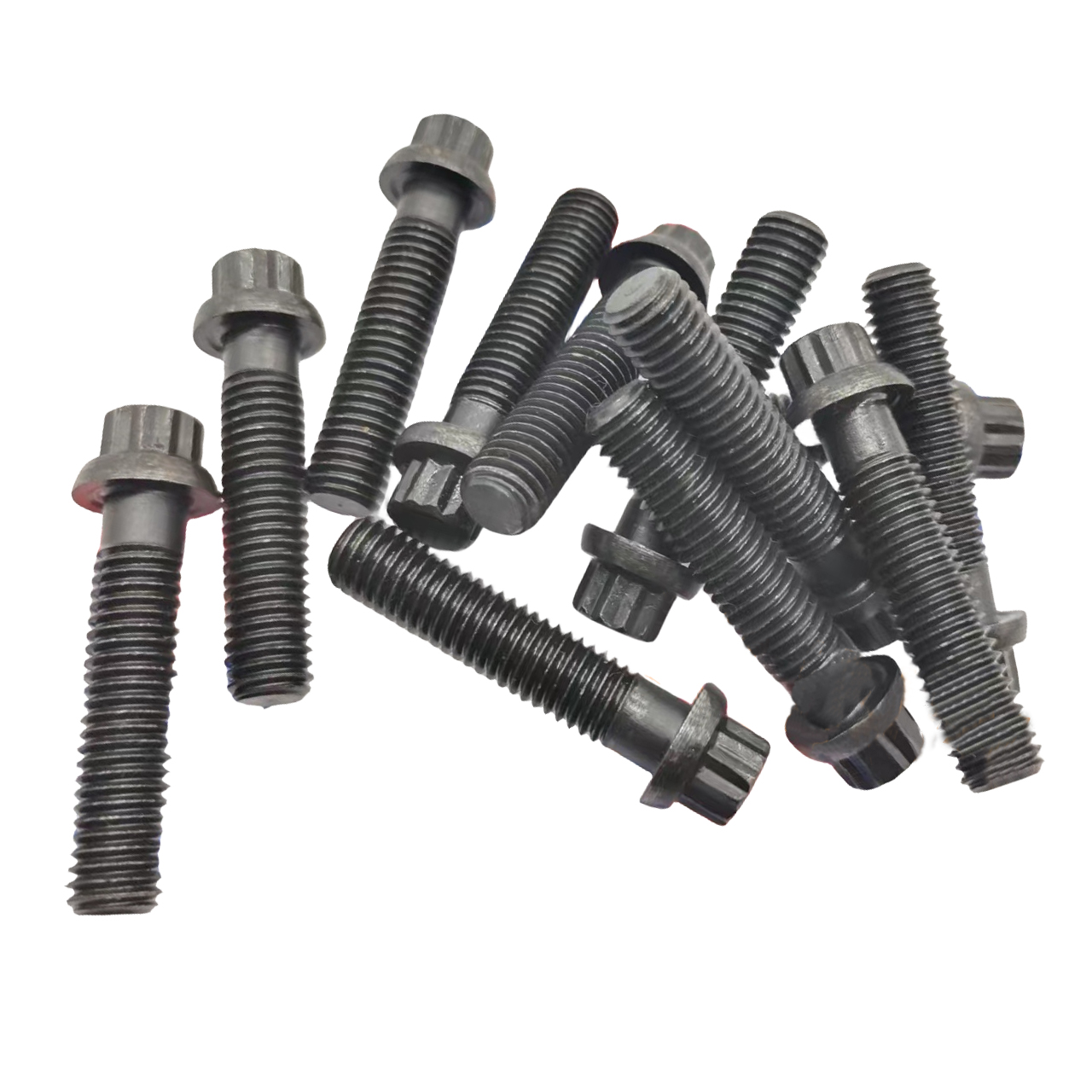 Engine 6D125-1 SA6D125E 12 Pcs Bolt 6150-81-9370 for Komatsu Excavator PC400-7 PC400LC-5 PC450LC-8 PC490LC-10