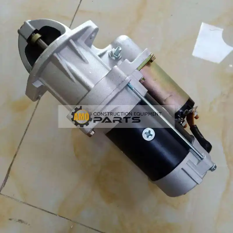 8970298637-1 8970298637 Engine 4BD1 4BG1 Starter Motor 24V 9T for Isuzu Hitachi Excavator EX100-3C EX100-5 EX120-5 EX130H-5 EX130K-5 EX135UR