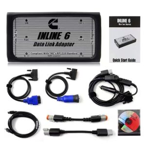 For Cummins Inline 6 Data Link Adapter Heavy Duty Truck Diagnostic Tool Scanner