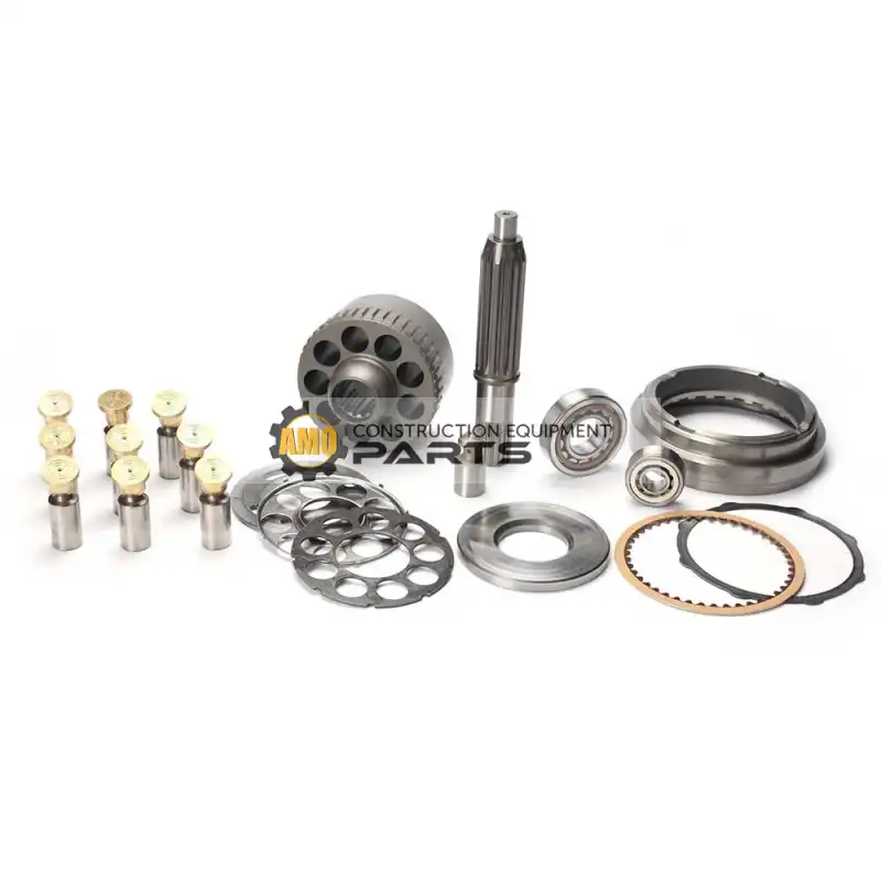 Kawasaki/OEM M5X130 swing motor parts cylinder block piston shoe valve plate set plate ball guide for Excavator Swing Drive Motors