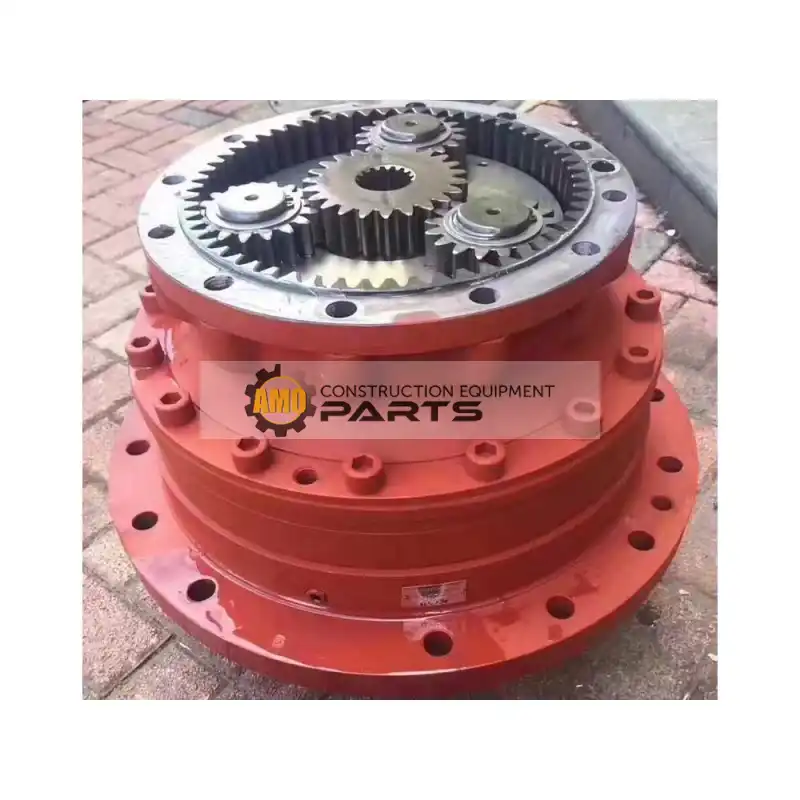 M5X180CHB-RG16-swing-gearbox-SY365-HD1430 Kawasaki/OEM M5X180CHB-RG16 swing gearbox SY365 HD1430 Slewing motor for SANY KATO Excavator Swing Drive Motors