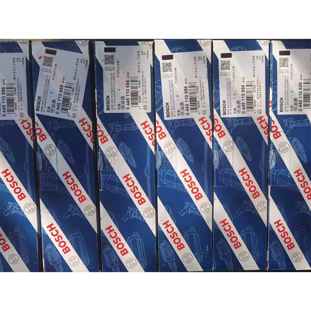 Fuel Injector 0445110687 0445110686 for Bosch Yunnei YN D30 engine