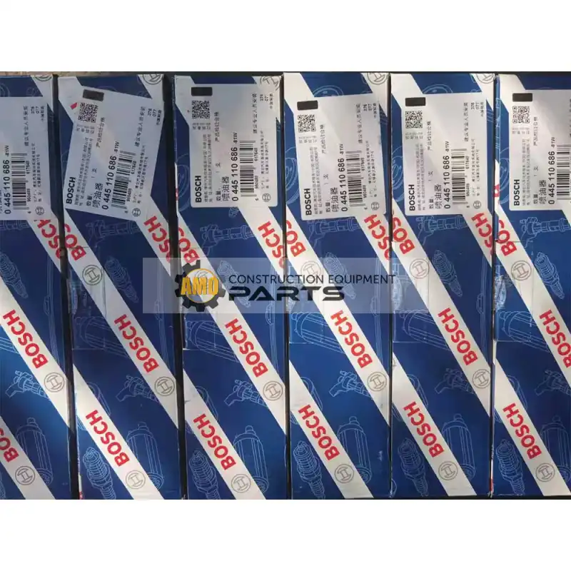 0445110686 Fuel Injector 0445110687 0445110686 for Bosch Yunnei YN D30 engine