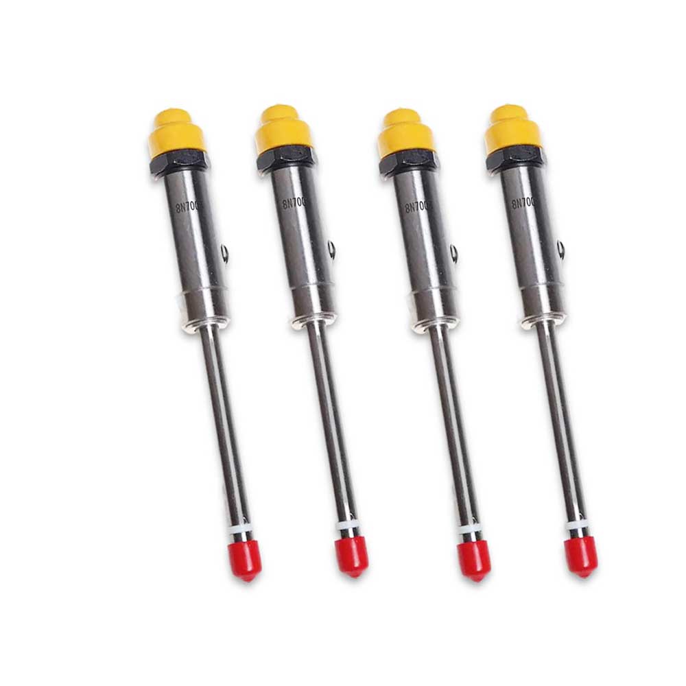 4 Pcs Fuel Injector 0R-3418 for Caterpillar CAT Engine 3304 3304B Excavator 215 219 225 229 235 E240 E300