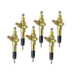 6 PCS Fuel Injector 1153002892 1-15300289-2 for Isuzu Engine 6SD1 Hitachi Excavator EX300-2 EX300-3 EX300-3C