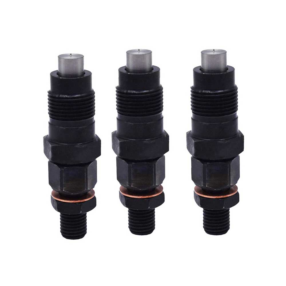 3pcs Fuel Injectors 16032-53900 Compatible With Kubota Engine D905 D1005 D1105 V1205 V1305 V1505 V1505-T