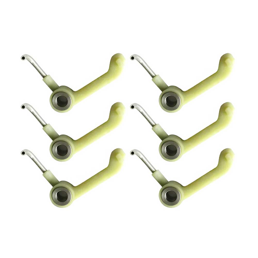 6 PCS Piston Cooling Nozzle 4937308 for Hyundai Excavator R140W9 HW210