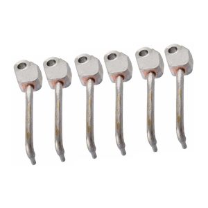 6PCS Piston Cooling Nozzle 6151-21-1740 for Komatsu Engine 6D125-1 S6D125-1 Excavator PC300-3 PC400-5