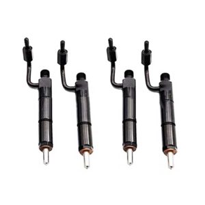 4 Pcs Fuel Injector 6204-11-3101 for Komatsu Engine 4D95LE-2D 4D95LE-2A 4D95LE-2B Excavator PC60-7