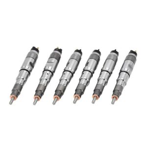 6 Pcs Fuel Injector 65.10101-7050A 65101017050A for Doosan Daewoo Engine DE08
