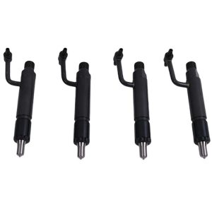 4Pcs Fuel Injector 729645-53100 for Komatsu Engine 4D88E-5 Excavator PC45R-8 Skid Steer Loader SK714-5 SK815-5