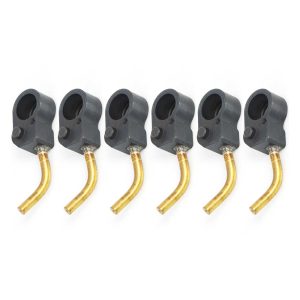 6Pcs Piston Cooling Oil Jet 8980206490 8981733420 8943951940 for Isuzu Engine 4HK1 6HK1 6HE1 John Deere Excavator 330C LC JD 370C JD 225DLC 220DW 245GLC 230GW 190GW
