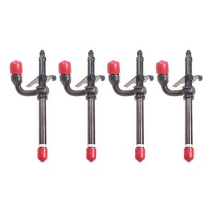 4Pcs Fuel Injector AR89564 for John Deere 4180 4202 4219 4239 Engine 350B 400G 450 450B 450C 450D 450G 455G 550G 555G 650G 70 70D 290D 380 480 480A 480B 480C 482C JD380 JD480