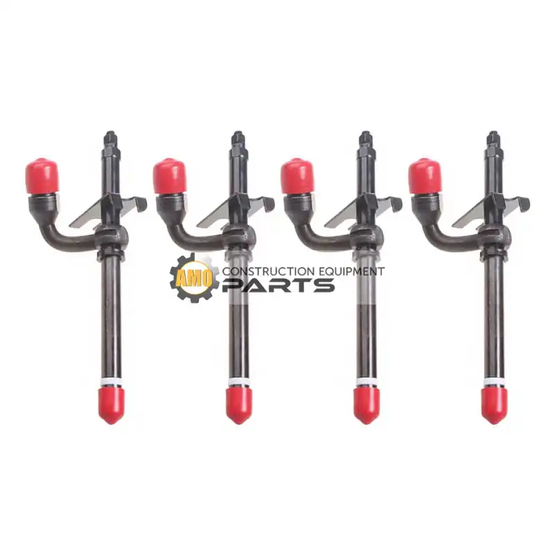 AR89564 4Pcs Fuel Injector AR89564 for John Deere 4180 4202 4219 4239 Engine 350B 400G 450 450B 450C 450D 450G 455G 550G 555G 650G 70 70D 290D 380 480 480A 480B 480C 482C JD380 JD480