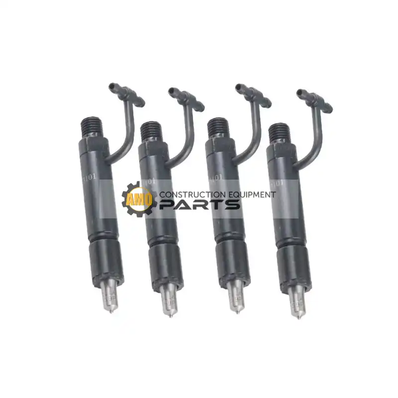 AT110293-injector- 4Pcs Fuel Injector AT110293 for Yanmar 4TNE84 4TNE88 John Deere Compact Tractor 4300 4400 4500 4600 4700 4410 4710