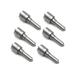 6 Pcs Fuel Injector Nozzle DLLA145P574 for Cummins Engine 6B 6BT 6BTA 5.9L Hyundai Excavator R210-3