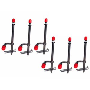 6 PCS Fuel Injector RE48786 for John Deere 6059T 6068 6081 Engine 350 330B 5303 6110 5220 1450 1550 4045 1450