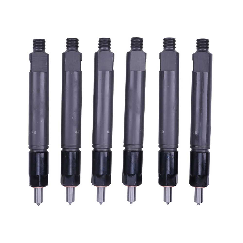 6Pcs Injector VOE479443 VOE8112303 for Volvo Engine TD102 TD103E Excavator EC340 EC390 Loader L150 Truck F10 FL10