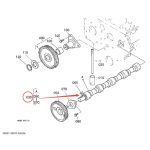 Camshaft Assy With Gear 1A091-16010 for Kubota Engine V2203 V2403 - Image 2