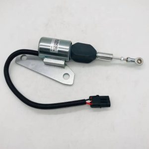 24V Fuel Shut Off Solenoid 5267132 3991625 for Cummins 6BT 5.9L Engine Hyundai R200-5 R210-7 R225-7 R335-7 Excavator