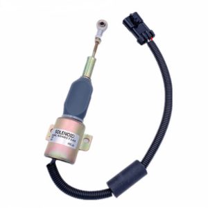 24V Stop Solenoid 504017345 for CASE Wheeled Excavator WX170 WX200