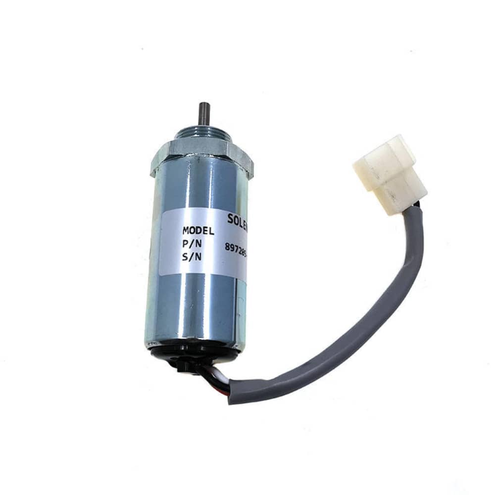 24V Stop Solenoid 8972091152 for Isuzu Engine 3LA1 3LB1 3LD1 3LD2 4LB1 4LC1 John Deere Excavator 75D 85D