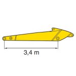 PC1250 BOOM/ARM ASSEMBLY 21N-942-0040 21N-943-3112 for Komatsu PC1250-8 PC1250SP-8 Excavator Parts