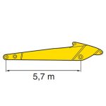 PC1250 BOOM/ARM ASSEMBLY 21N-942-0040 21N-943-3112 for Komatsu PC1250-8 PC1250SP-8 Excavator Parts
