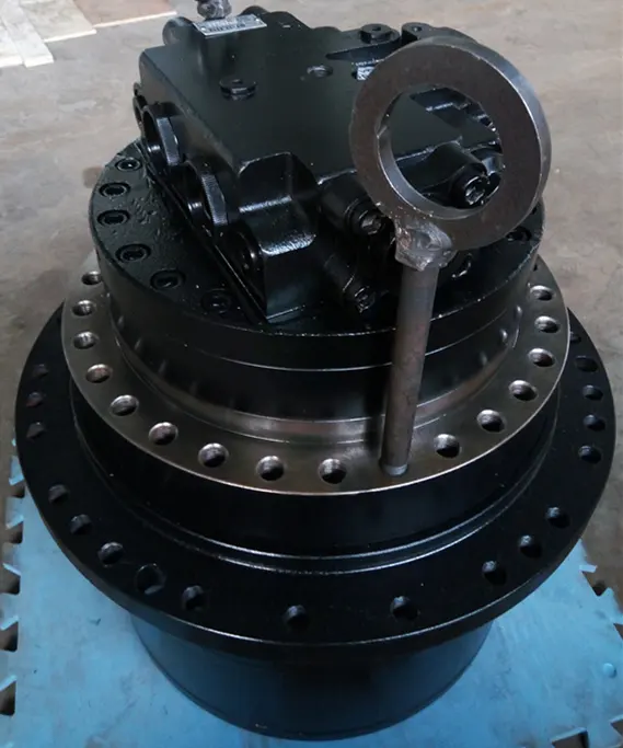Travel Gearbox With Motor 2401-9287A for Komatsu Doosan Daewoo Excavator Solar 220LC-V 220LL 225LC-V 225NLC-V