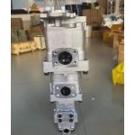 Gear Pump Assembly 705-56-36050 705-56-36051 for Komatsu Wheel Loader WA320-5 WA320-6 Pump Ass'y