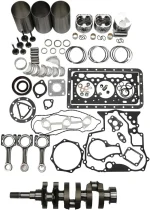 D905 Engine Standard Overhaul Rebuild Kit and 3 Pieces Connecting Rod with Crankshaft for Kubota KH41 KH51 KH61 B1600 BX23D BX25 GB15 - Image 2