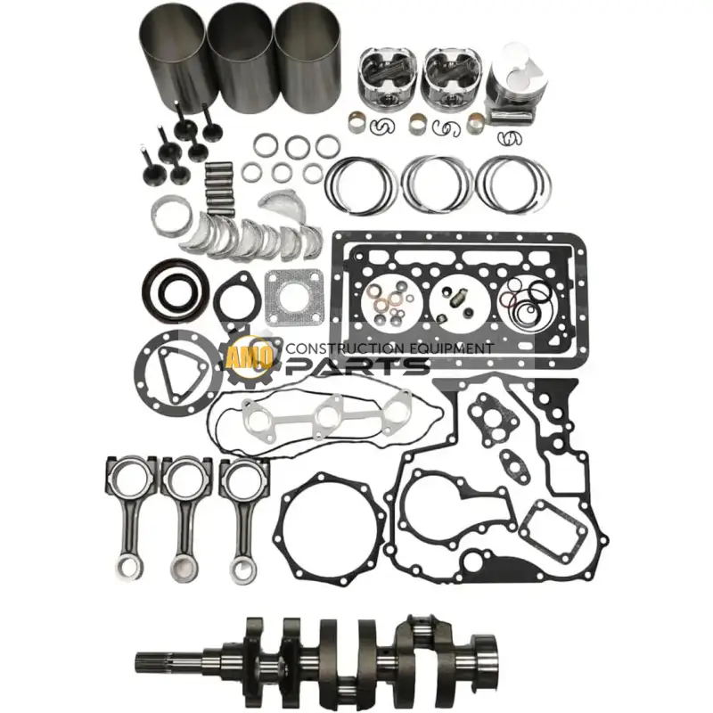 D905 Engine Standard Overhaul Rebuild Kit and 3 Pieces Connecting Rod with Crankshaft for Kubota KH41 KH51 KH61 B1600 BX23D BX25 GB15 - Image 2