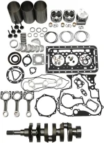 D905 Engine Standard Overhaul Rebuild Kit and 3 Pieces Connecting Rod with Crankshaft for Kubota KH41 KH51 KH61 B1600 BX23D BX25 GB15 - Image 3